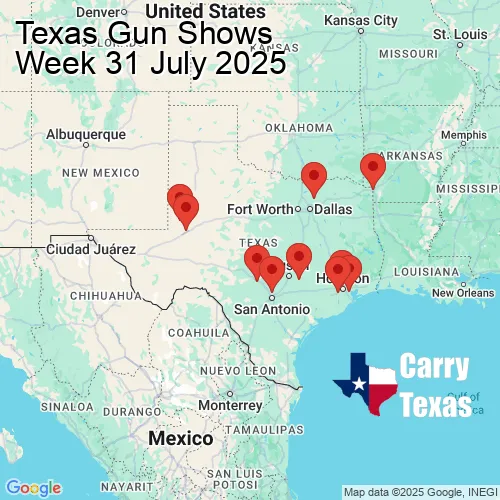 2025 Gun Show Map - week 31