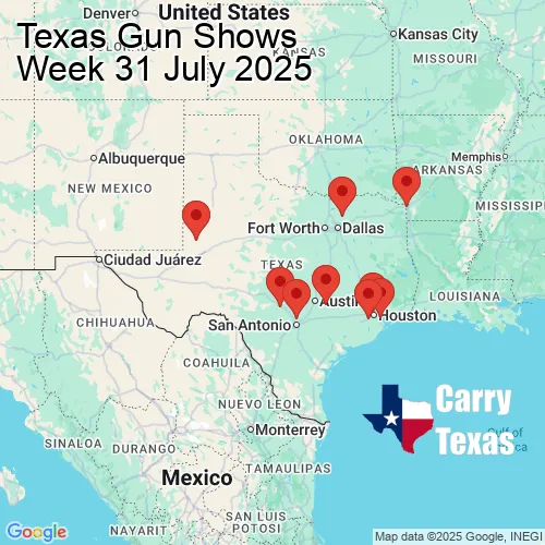 2025 Gun Show Map - week 31
