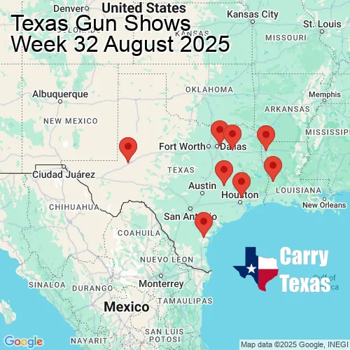 2025 Gun Show Map - week 32