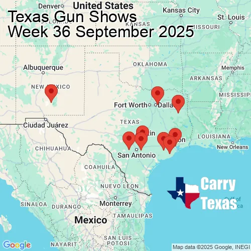 2025 Gun Show Map - week 36