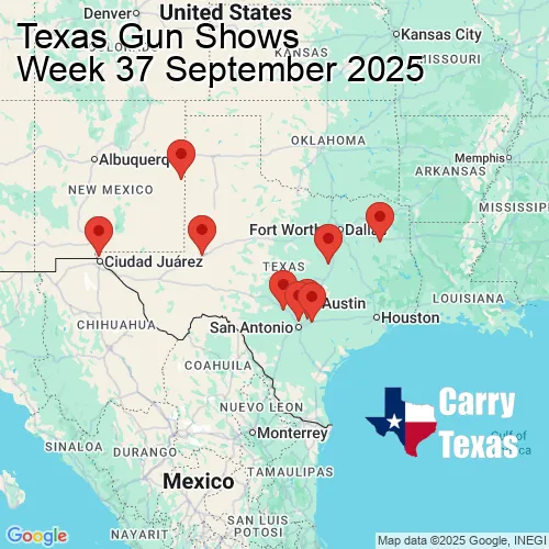 2025 Gun Show Map - week 37