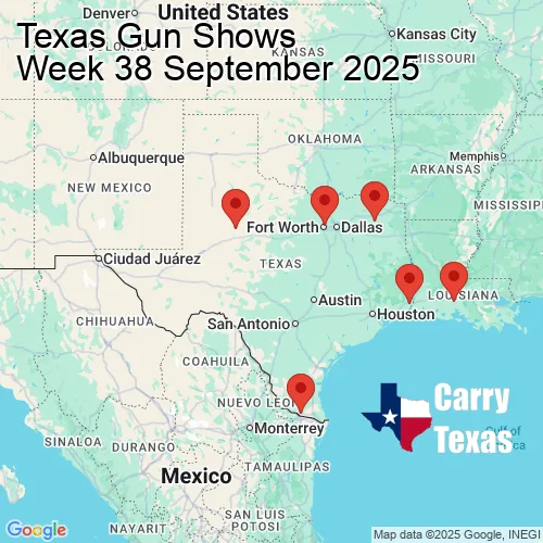 2025 Gun Show Map - week 38