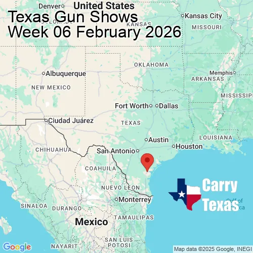 2026 Gun Show Map - week 06