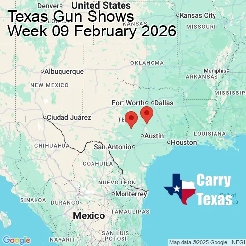 2026 Gun Show Map - week 09