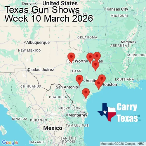 2026 Gun Show Map - week 10