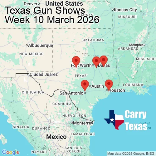 2026 Gun Show Map - week 10
