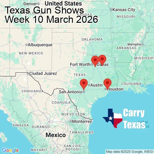 2026 Gun Show Map - week 10