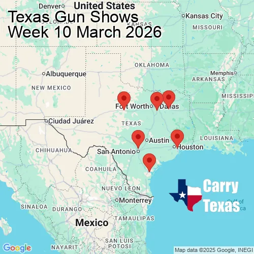 2026 Gun Show Map - week 10