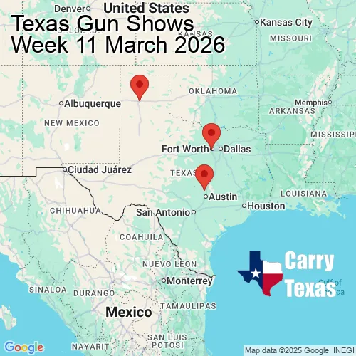 2026 Gun Show Map - week 11