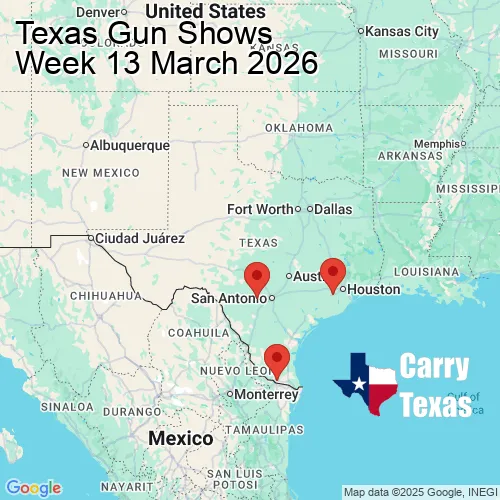 2026 Gun Show Map - week 13