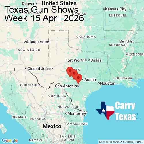 2026 Gun Show Map - week 15