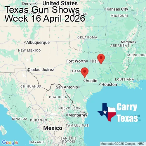 2026 Gun Show Map - week 16
