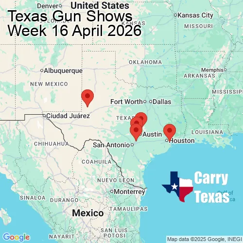 2026 Gun Show Map - week 16