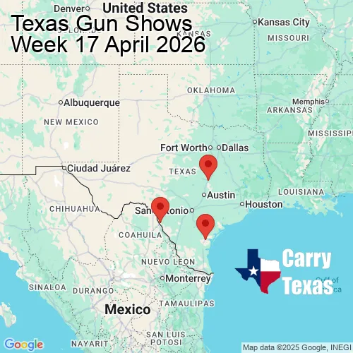 2026 Gun Show Map - week 17