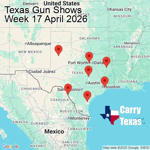 2026 Gun Show Map - week 17