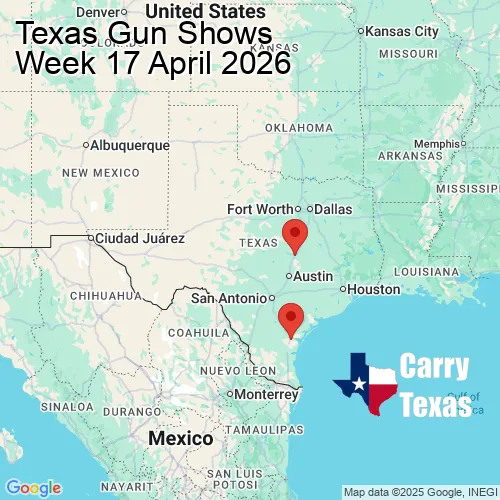 2026 Gun Show Map - week 17