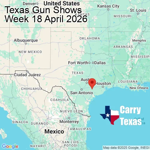 2026 Gun Show Map - week 18
