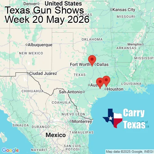 2026 Gun Show Map - week 20