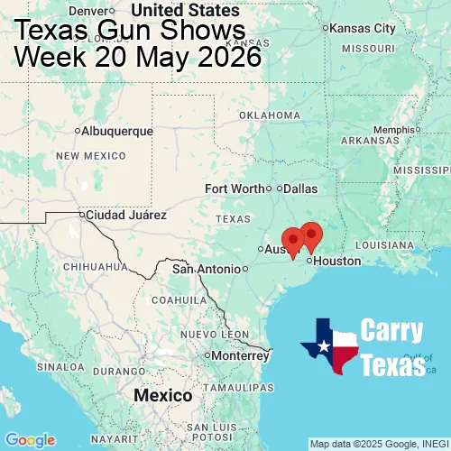2026 Gun Show Map - week 20