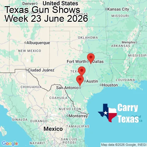 2026 Gun Show Map - week 23