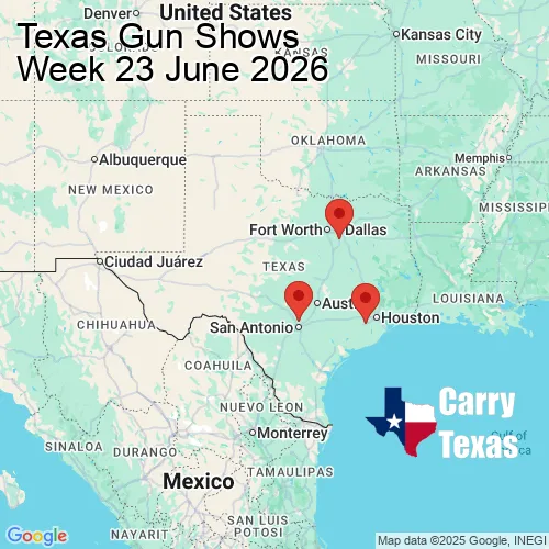 2026 Gun Show Map - week 23