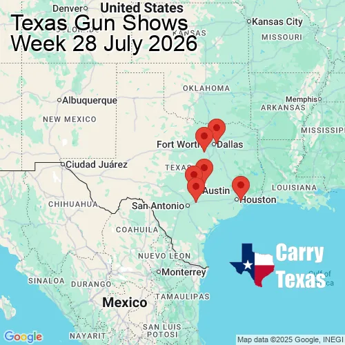 2026 Gun Show Map - week 28