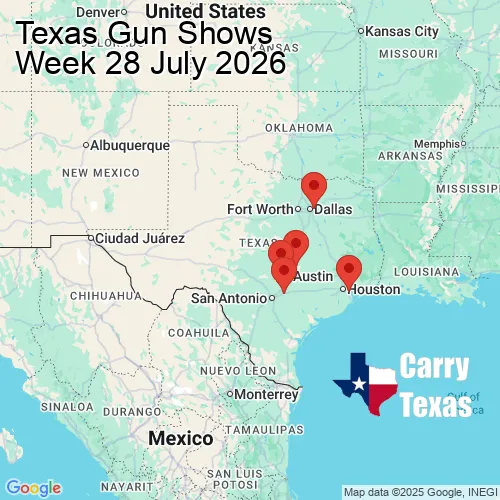 2026 Gun Show Map - week 28