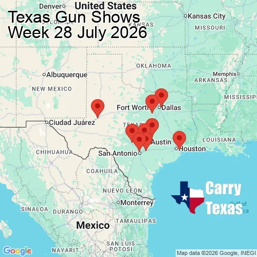 2026 Gun Show Map - week 28