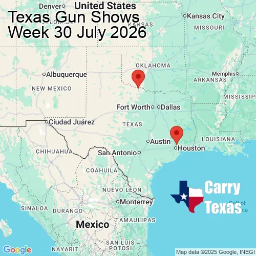 2026 Gun Show Map - week 30