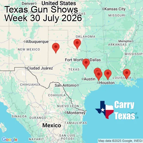 2026 Gun Show Map - week 30