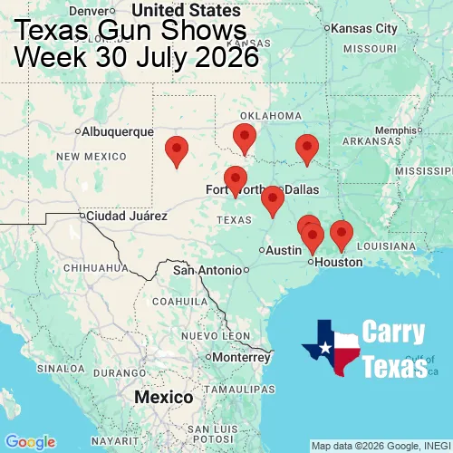 2026 Gun Show Map - week 30