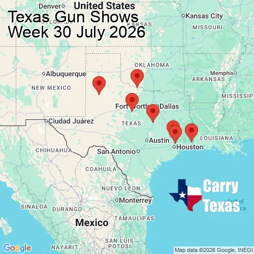 2026 Gun Show Map - week 30