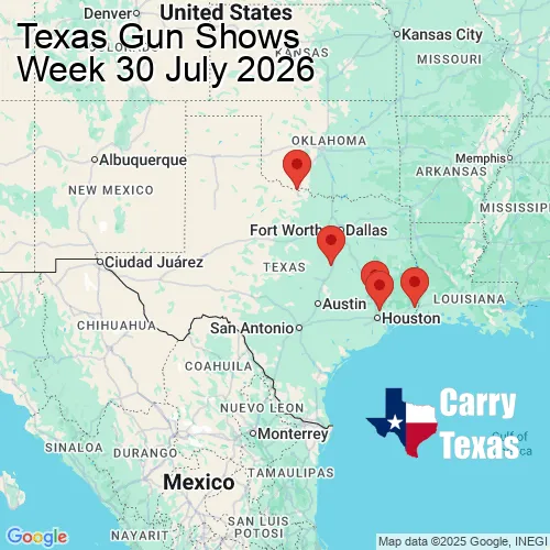 2026 Gun Show Map - week 30