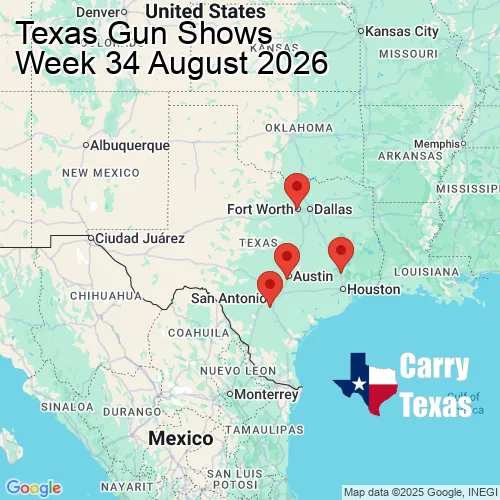 2026 Gun Show Map - week 34