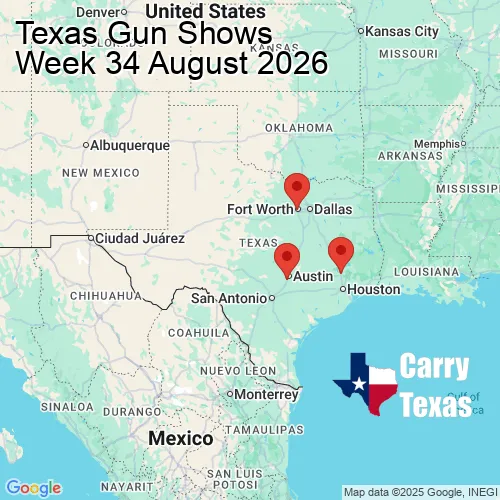 2026 Gun Show Map - week 34