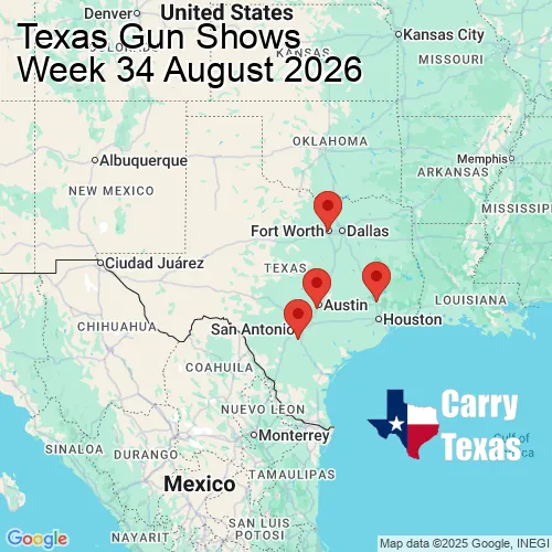 2026 Gun Show Map - week 34
