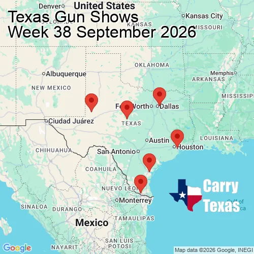 2026 Gun Show Map - week 38