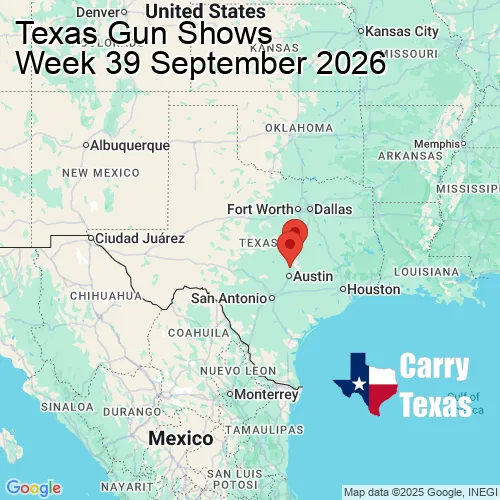 2026 Gun Show Map - week 39