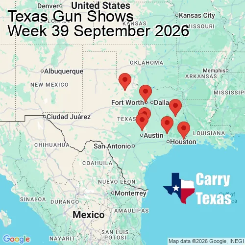 2026 Gun Show Map - week 39