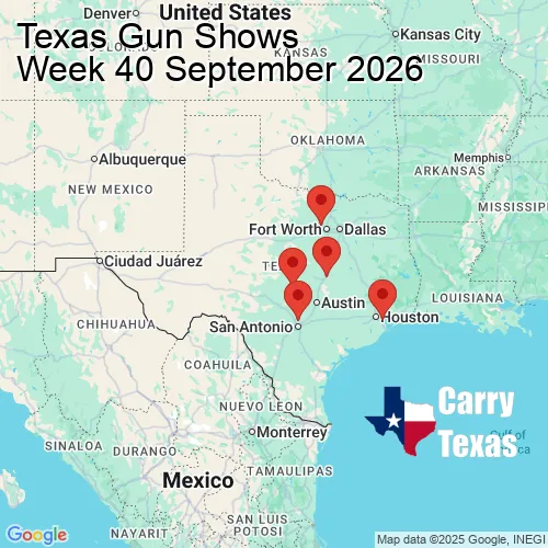 2026 Gun Show Map - week 40