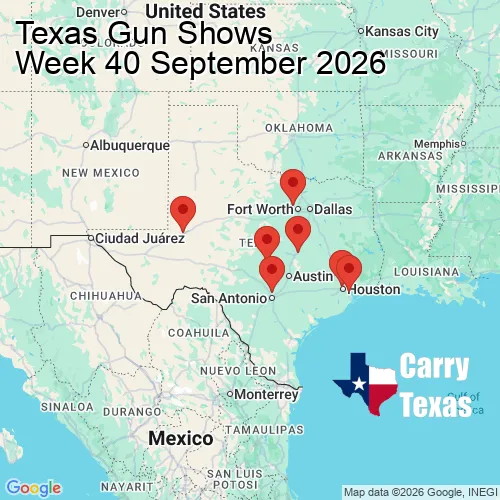 2026 Gun Show Map - week 40