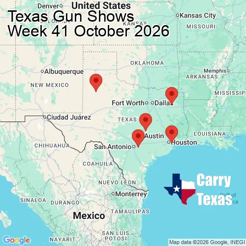 2026 Gun Show Map - week 41