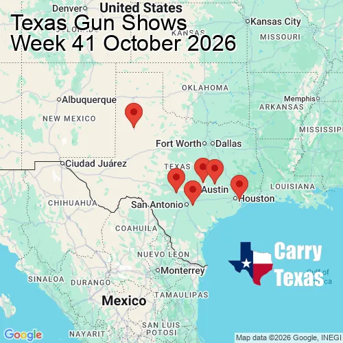 2026 Gun Show Map - week 41