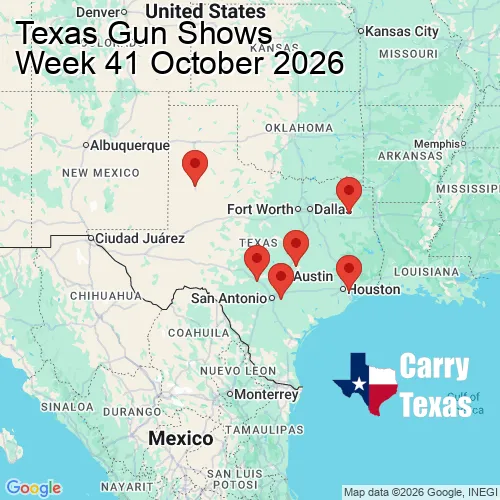 2026 Gun Show Map - week 41