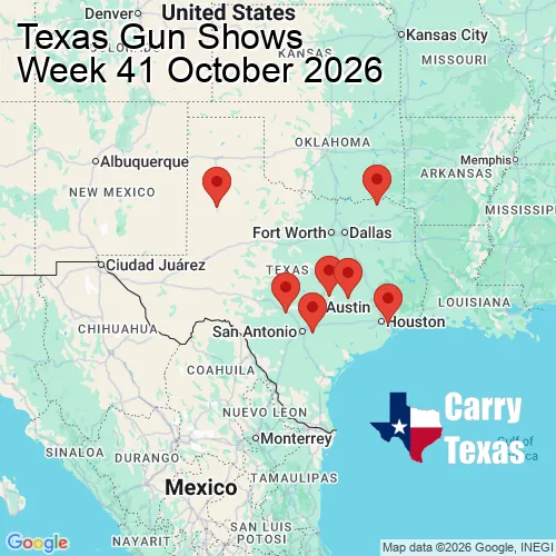2026 Gun Show Map - week 41