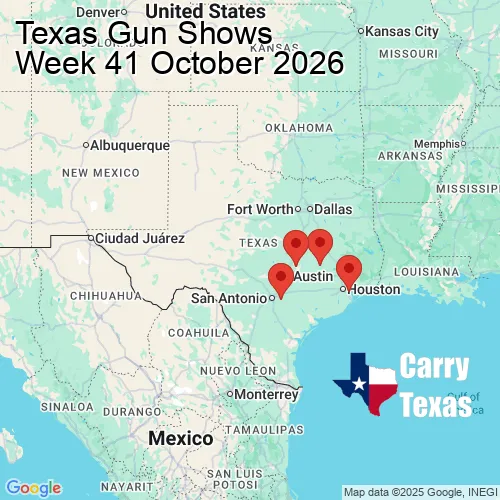 2026 Gun Show Map - week 41
