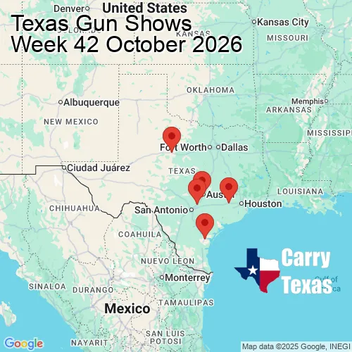 2026 Gun Show Map - week 42