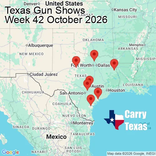 2026 Gun Show Map - week 42