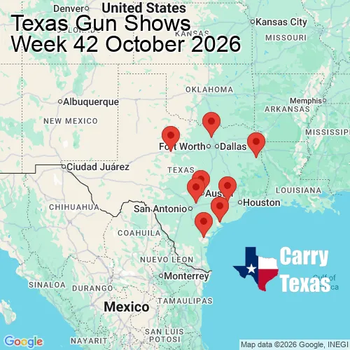 2026 Gun Show Map - week 42