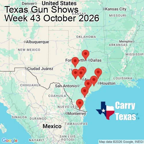 2026 Gun Show Map - week 43